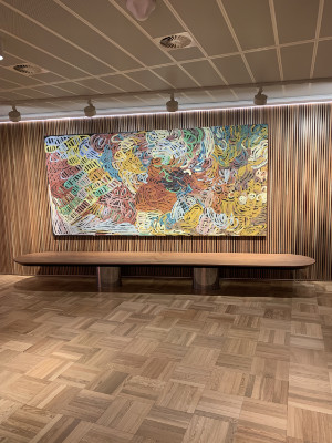 Minnie Pwerle painting